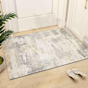 AOVOC Ковер 120х180 см из ПВХ для прихожей, кухни, гостиной, моющийся, можно обрезать, MNJ-PG10