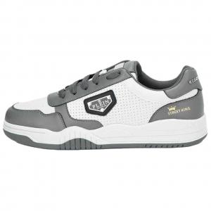 Philipp Plein Низкие скейтбордистские кроссовки унисекс, серый