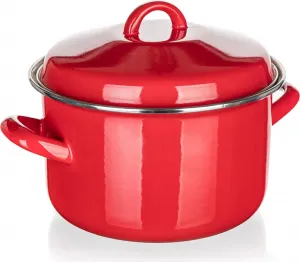 Кастрюля с крышкой Ø 20 см 3,40 л MILTON Red