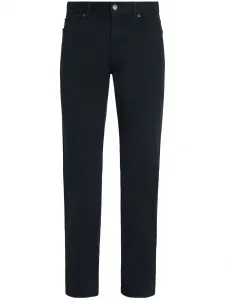 Узкие джинсы Roccia Zegna, синий