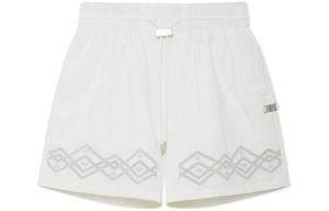 Женские повседневные шорты цвета айвори LiNing, айвори