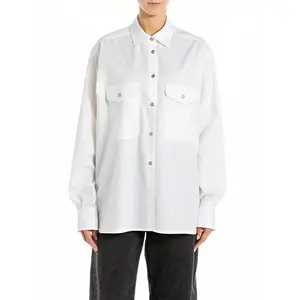 Рубашка с длинным рукавом Replay W2365.000.85374, белый