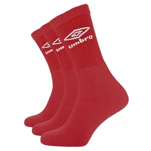 Носки 3 шт Umbro Sport, красный