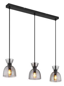 Globo lighting Подвесной светильник «Massey» черного цвета - (Ш)65 x (В)120 x (Г)13 см