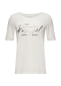 Футболка s.Oliver Shirt, экрю