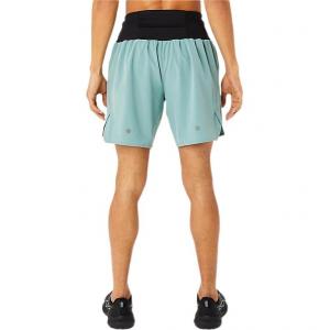 Повседневные шорты мужские цвета морской волны Asics, цвет Celadon