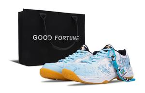 Power Cushion устойчивая к истиранию амортизация низкие кроссовки для бадминтона unisex YONEX, синий