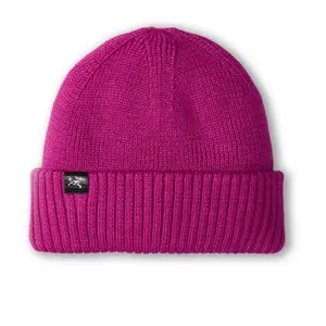 Arcteryx Шерстяная полиэстеровая шапка унисекс разноцветная, Red