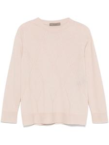 Свитер с узором аргайл D.Exterior, розовый