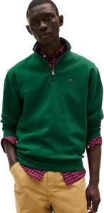 Толстовка Tommy Hilfiger Bill с застежкой-молнией 1/4, Ornamental Green