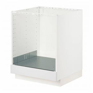 Нижний шкаф для духовки METOD/MAXIMERA IKEA, 60x60x70 см, цвет white/stensund white
