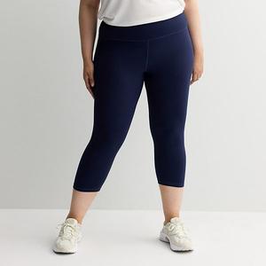 Эластичные капри-леггинсы Plus size Tek Gear, Navy Romance