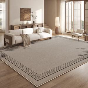 Budis Ковер 80х200 см для гостиной/спальни в новом китайском стиле, waterproof, non-slip, light luxury, [Mutton Fat Velvet]