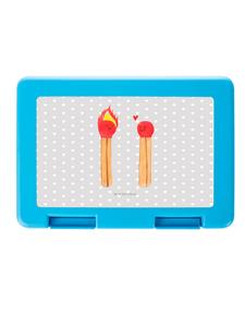 Mr. & Mrs. Panda Коробка для хранения спичечных коробков без надписи, пастельно-серого цвета