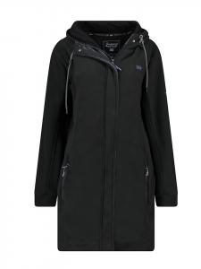 Флисовое пальто Тимоти черного цвета Geographical Norway