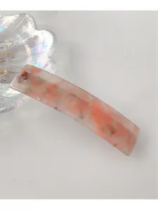 Заколки для волос из ацетата с рисунком под черепаховую кость, 10 цветов Florist, цвет Mottled Cherry Pink