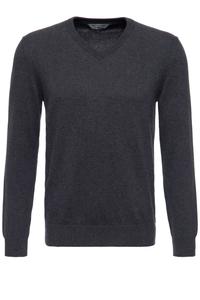 Пуловер Way of Glory Way of Glory WAY OF GLORY Herren mit V Ausschnitt, антрацит