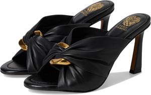 Сандалии Vince Camuto Patie Buckle Gathered High Heel Sandal, черный