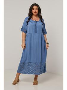 Длинное платье Curvy Lady, синий