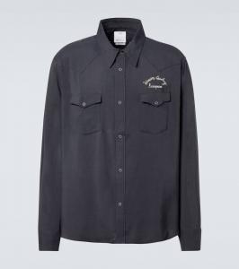 Рубашка из хлопка Four Corners Visvim, Black