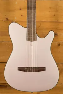 Гитара Ibanez FRH10N с массивной верхней декой, вырезом и нейлоновыми струнами - матовое розовое золото