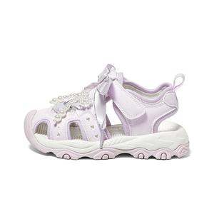 Коллекция Light Outdoor. Нескользящие быстросохнущие детские сандалии. Детская обувь. Snoffy, сирень