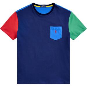 Цветной блок футболка Polo Ralph Lauren, мультиколор