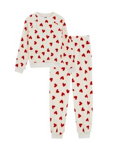 WE Fashion Пижама в натуральном белом цвете