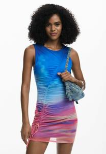 Платье Desigual DRAPED SLEEVELESS, Blue