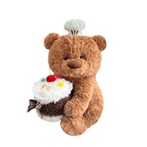 Плюшевая кукла Chef Hug Cake Ryan Bear высотой 23 см BEAR FORT