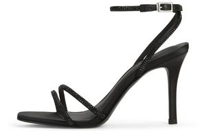 Маленькие босоножки Ck One Strap на высоком каблуке 9,2 см женские CHARLES&KEITH, фуксия малиновая