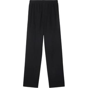 Хлопковые брюки Burberry, черный