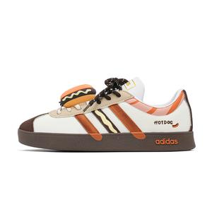 Adidas Neo Кроссовки VL Court 2.0 Hot Dog, износостойкие и легкие, низкие кроссовки для скейтбординга, унисекс, оранжево-красные, 2025