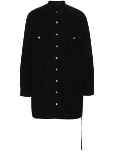 Rick Owens DRKSHDW рубашка с длинными рукавами, черный