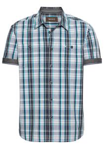 Рубашка на пуговицах классического кроя Man's World, синий