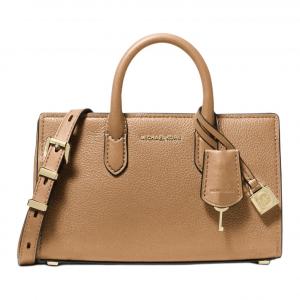 Скарлетт Коровья Кожа Сумка Через Плечо, Кроссбоди, Женская Повседневная Светло-Коричневая MICHAEL KORS