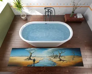 Коврик для ванной Wallario