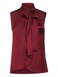 Топ с воротником-лавальер Blanca Vita, красный