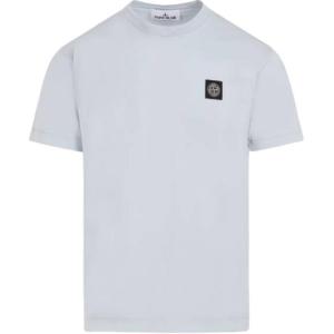 Compass Patch Crewneck T Shirt STONE ISLAND, синий