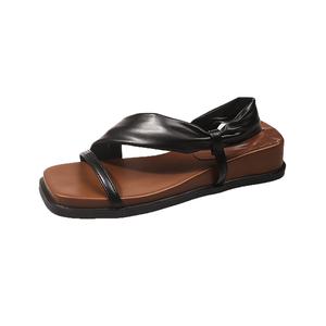 Сандалии с одним ремешком женские Zomila, Black