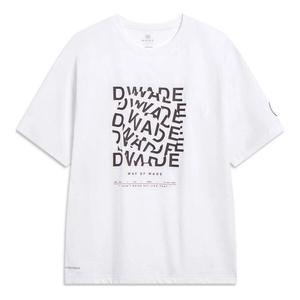 Футболка с рисунком «way of wade» на футболке Dry Freez Li-Ning, белый