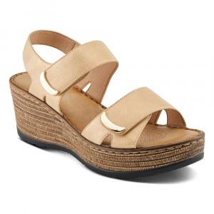 Сандалии Woodrow на танкетке Patrizia, золотой