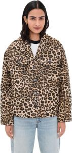 Женская куртка ANINE BING Flynn, Leopard