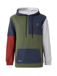 Толстовка с капюшоном Williot Sweatshirt IHAN, цвет navy/olive