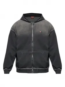 Худи S-Blaxto на молнии Diesel, серый