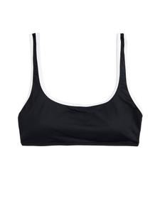 Koton Бралетте топ для бикини в черном цвете