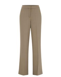 WE Fashion Широкие брюки со складками в цвете Taupe