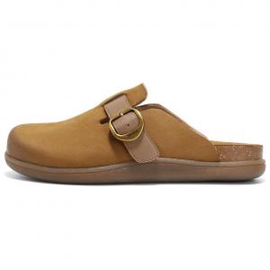 Senda Женские тапочки с закрытым носком абрикос, цвет Apricot