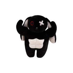 Милые необычные готические плюшевые куклы Muscle Bunny высотой 30 см/43 см Pampered Journal