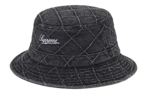 Панама Supreme Punched Denim, черный